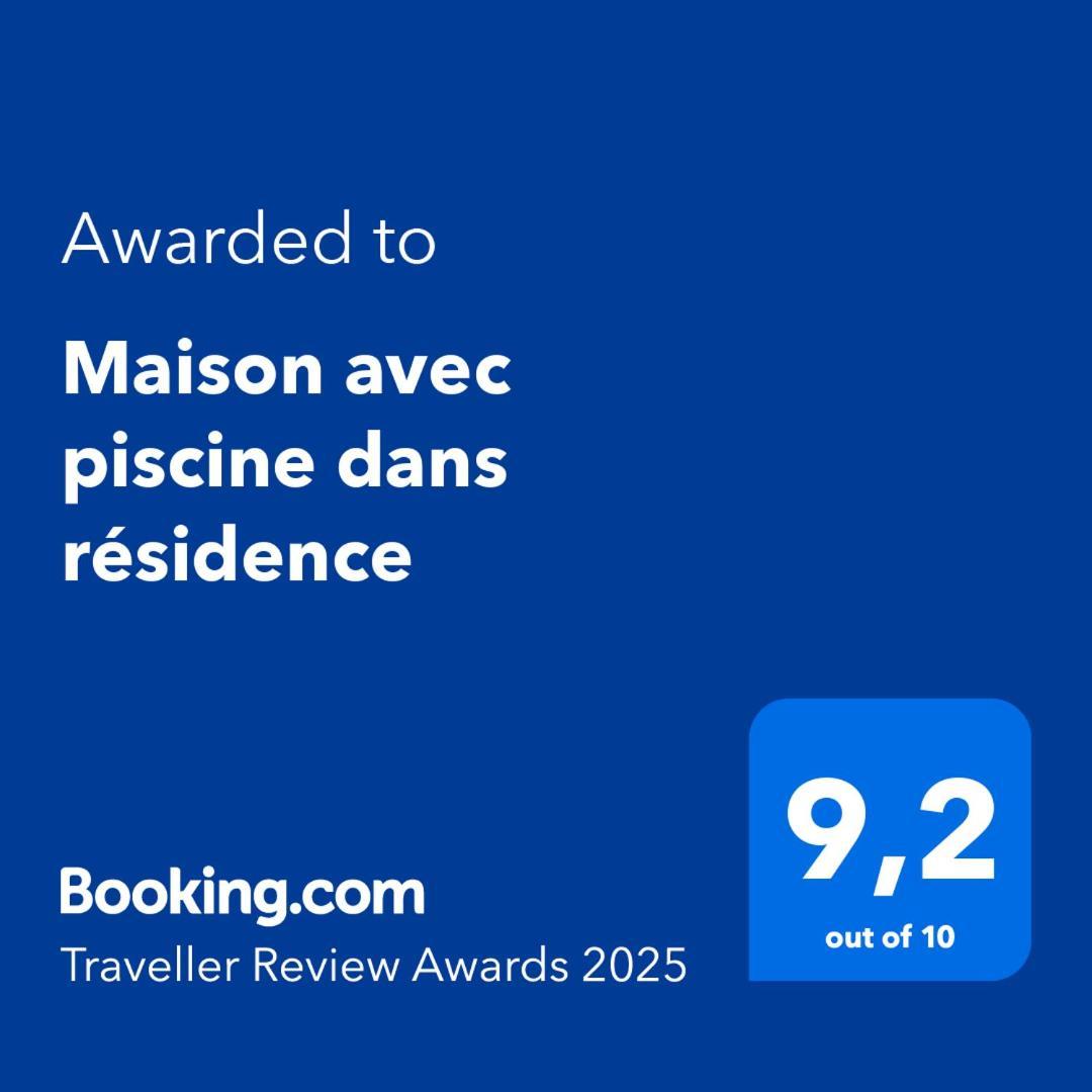 Maison Avec Piscine Dans Residence Gréoux-les-Bains المظهر الخارجي الصورة
